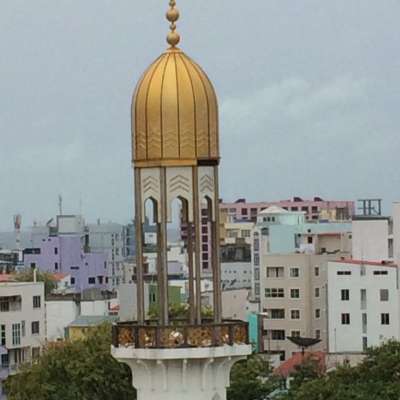 mosque aluminum screen aluminum minaret dome