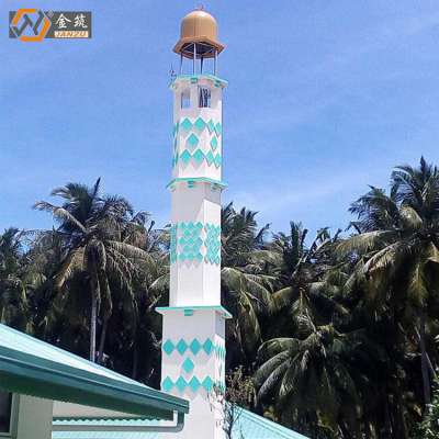 GI steel structures decorative dome for mosque building